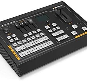 AVMATRIX VS0605 6CH SDI/HDMI Multi-format Video Switcher/Mixer