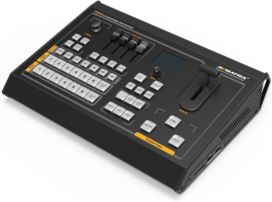 AVMATRIX VS0605U 6CH SDI/HDMI Multi-format Streaming Switcher/Mixer - Image 5