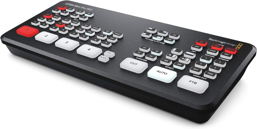 Blackmagic Design ATEM Mini Pro ISO HDMI Live Stream Switcher/Mixer