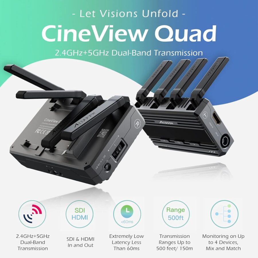 Accsoon CineView Quad Wireless Video Transmission System - Image 10