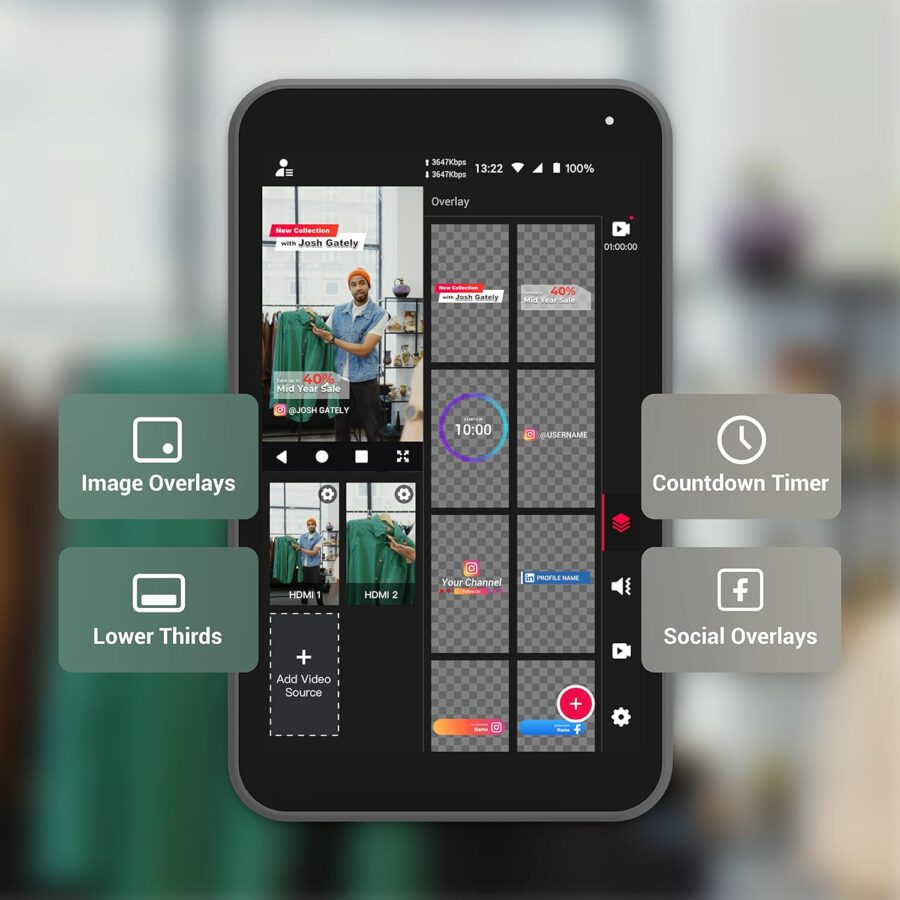 YoloLiv Instream Multi Camera Video Switcher and Streamer - Image 6