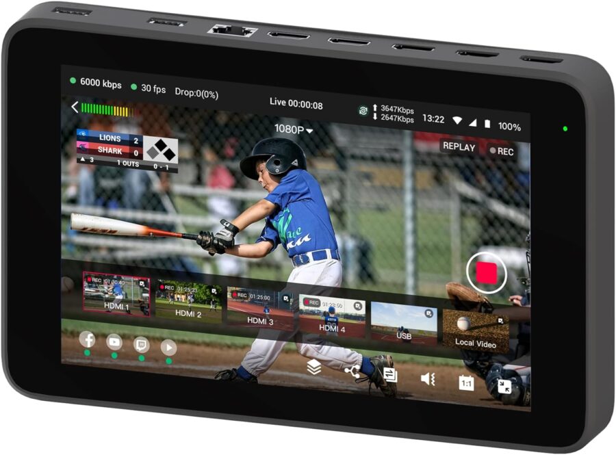 YoloLiv YoloBox Ultra Multi Camera Video Switcher/Mixer/Streamer - Image 8