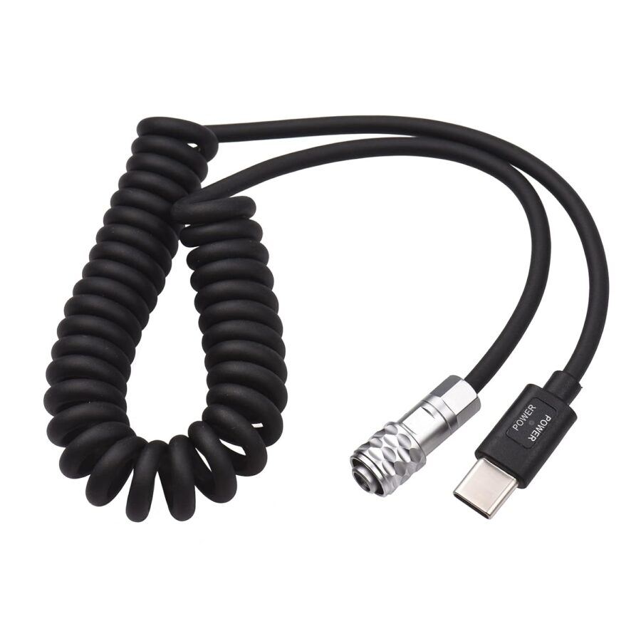 Coiled USB Type C Blackmagic Cable - Image 7