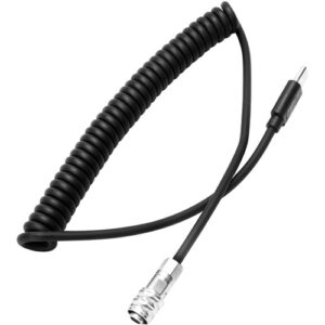 Coiled USB Type C Blackmagic Cable