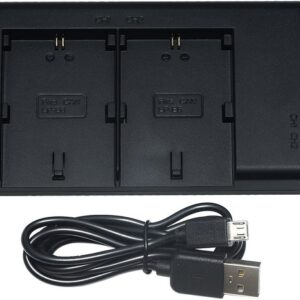 FB LP-E6N DBL USB Dual Charger