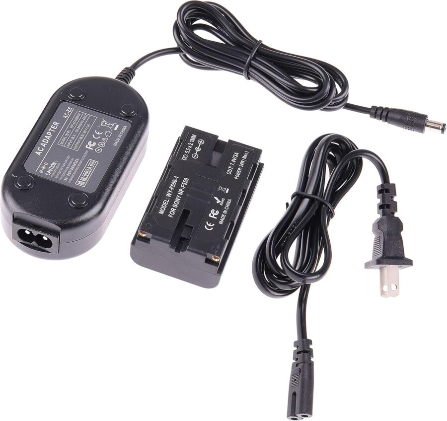 Sony NP-F550 Dummy Battery DC coupler
