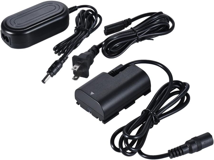 Canon ACK-E6 AC Power Supply Adapter LP-E6 Dummy Battery Kit - Image 9