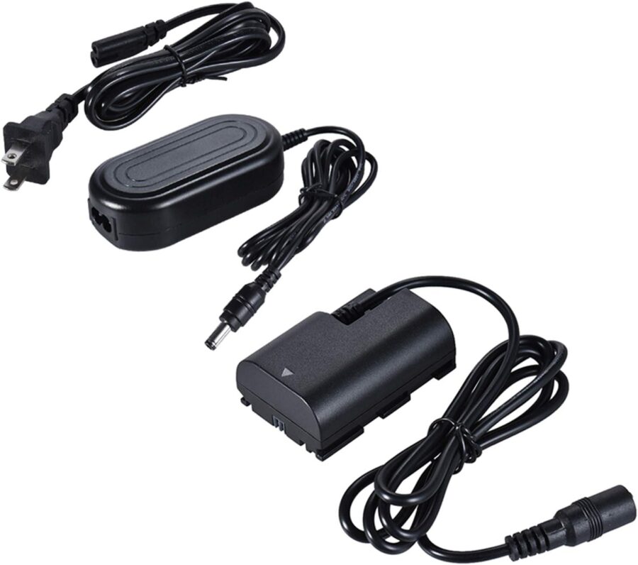 Canon ACK-E6 AC Power Supply Adapter LP-E6 Dummy Battery Kit - Image 3