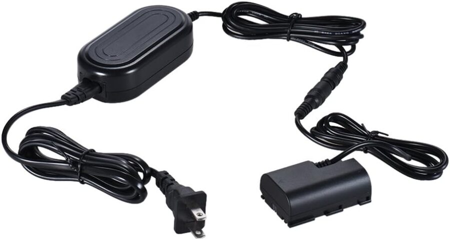 Canon ACK-E6 AC Power Supply Adapter LP-E6 Dummy Battery Kit