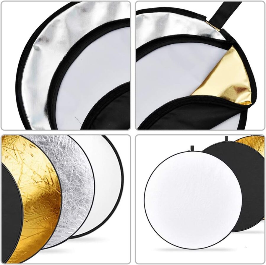 GODOX 110cm 5-in-1 Collapsible Reflector for Photography Photo Studio Shooting - Image 4