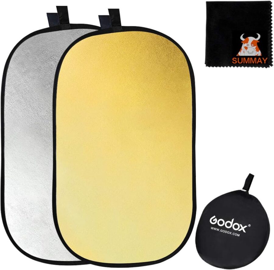 Godox 5-in-1 Oval 60cmx90cm Collapsible Photography Light Reflector - Image 6