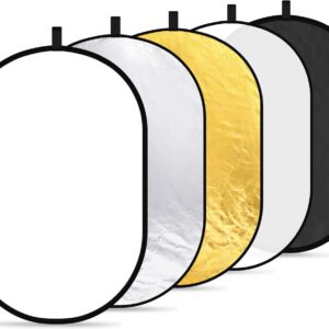 Godox 5-in-1 Oval 60cmx90cm Collapsible Photography Light Reflector