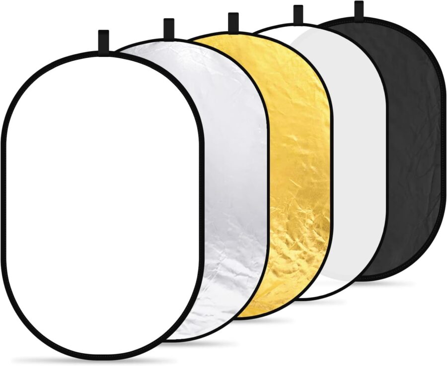 Godox 5-in-1 Oval 60cmx90cm Collapsible Photography Light Reflector