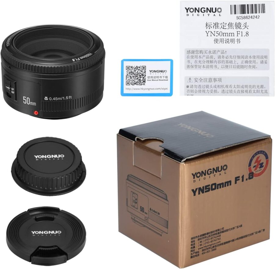 YONGNUO YN50mm Canon Lens