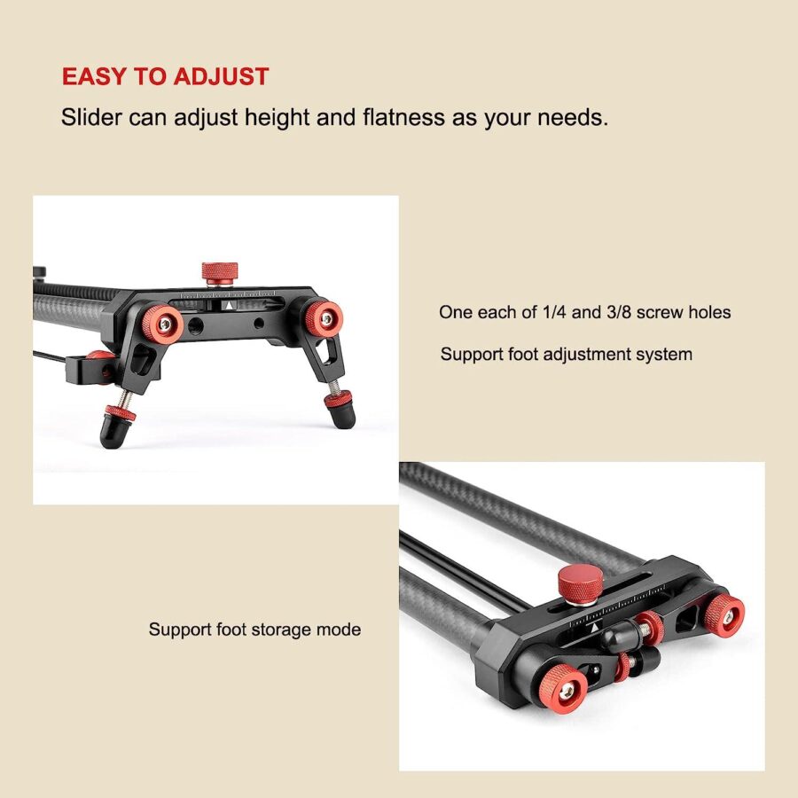 Yelangu Motorized Camera Slider 80cm Carbon Fiber - Image 7