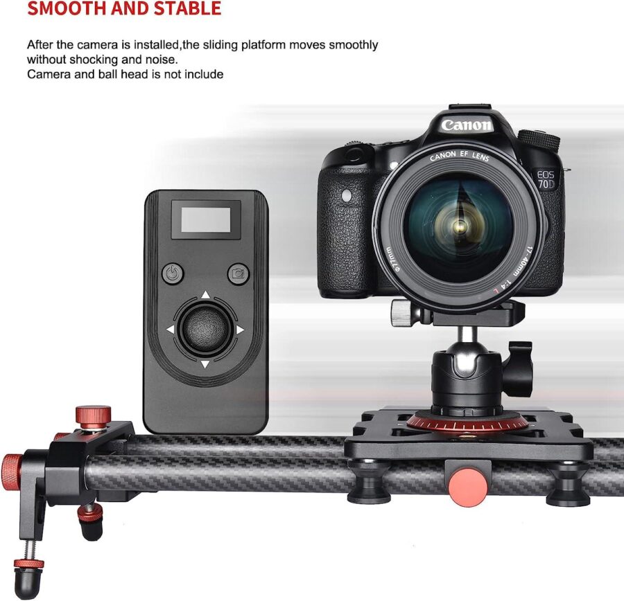 Yelangu Motorized Camera Slider 80cm Carbon Fiber - Image 8