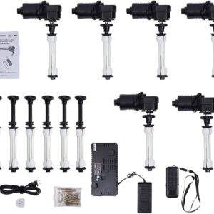 6 Roller Electric Automatic Motorized Background Backdrop Holder Support System