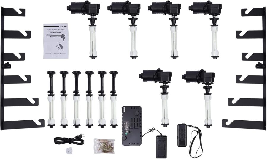 6 Roller Electric Automatic Motorized Background Backdrop Holder Support System - Image 6