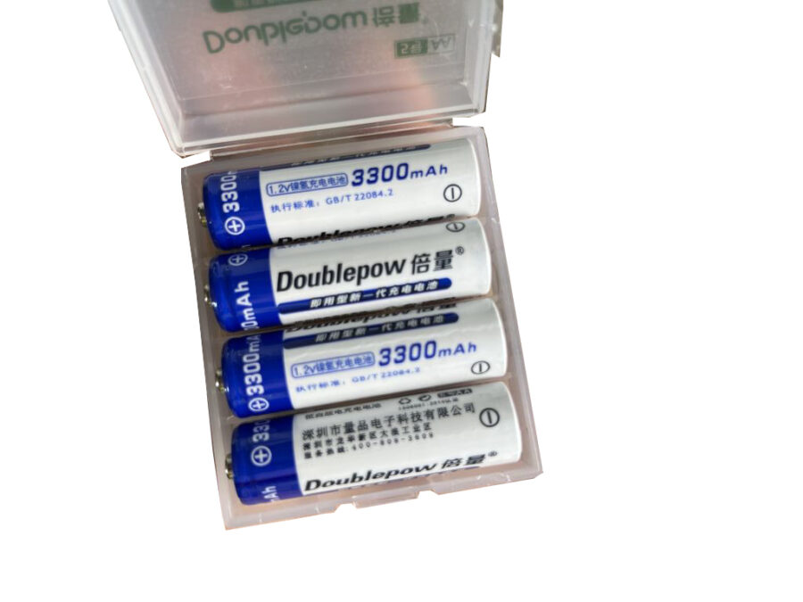 Doublepow 3300mAh AA Ni-MH rechargeable batteries - Image 2