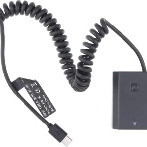 Type-C to NP-FZ100 Sony Dummy Battery Power Adapter