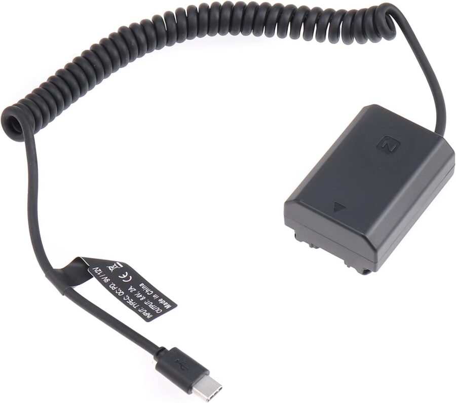 Type-C to NP-FZ100 Sony Dummy Battery Power Adapter - Image 4