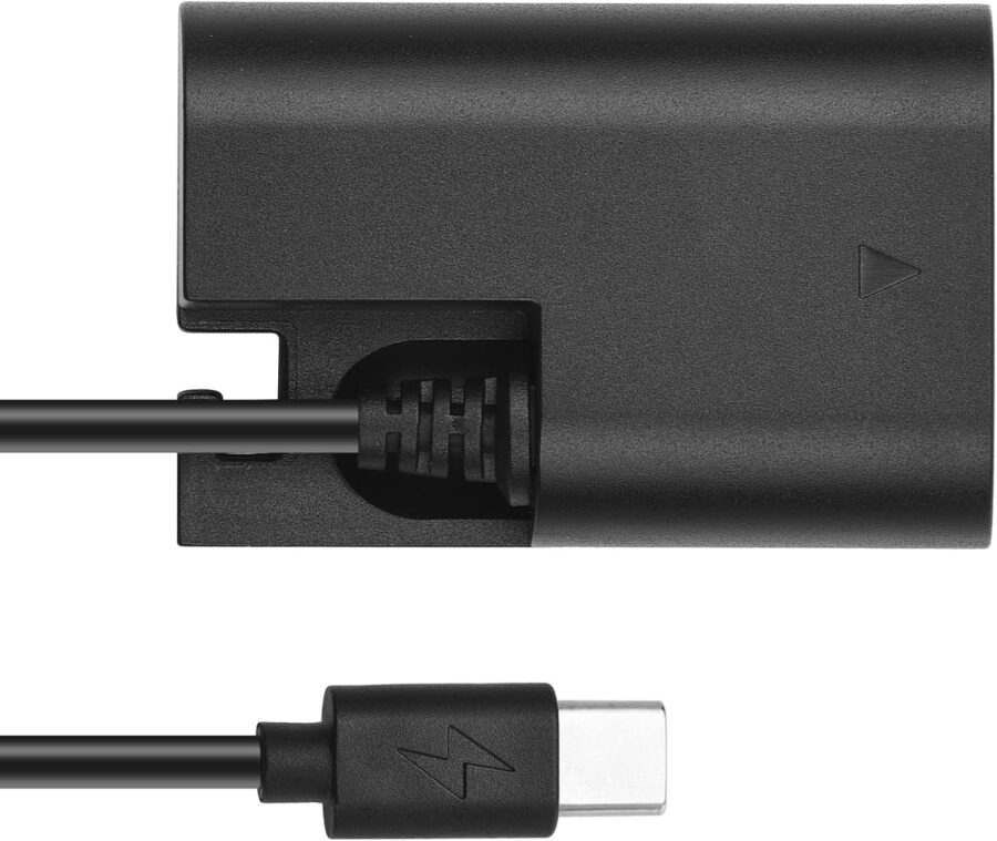 USB Type C to Canon LP-E6N Dummy Battery - Image 4