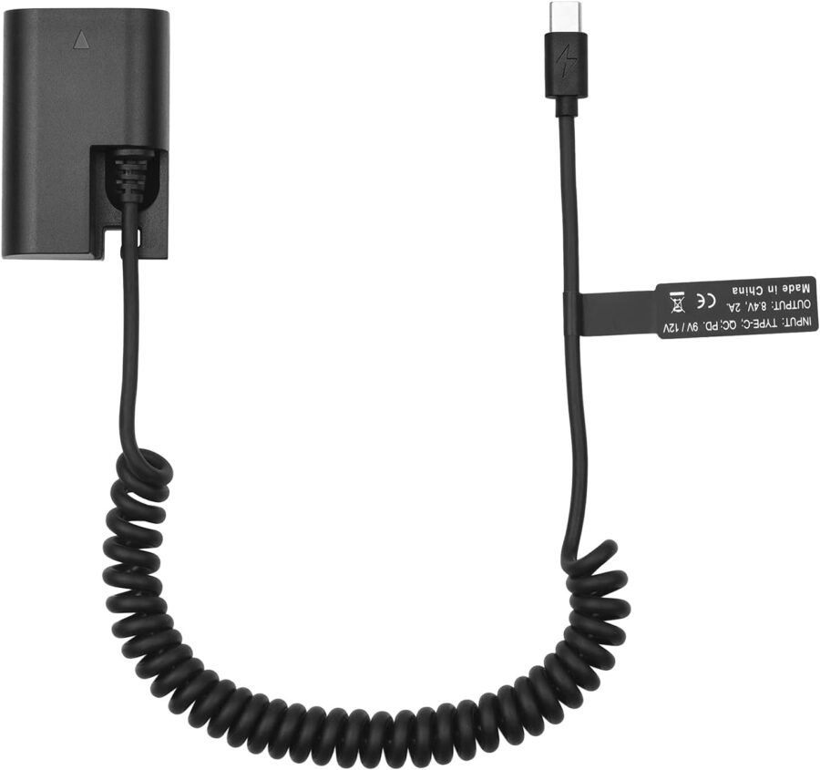 USB Type C to Canon LP-E6N Dummy Battery - Image 5