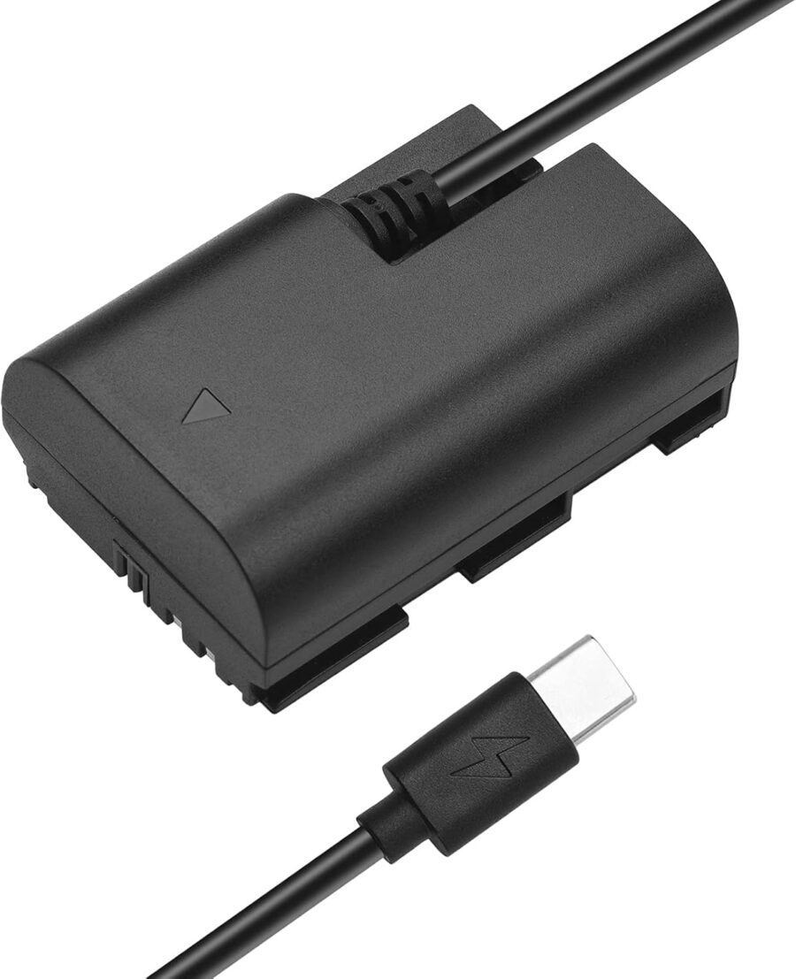 USB Type C to Canon LP-E6N Dummy Battery - Image 7