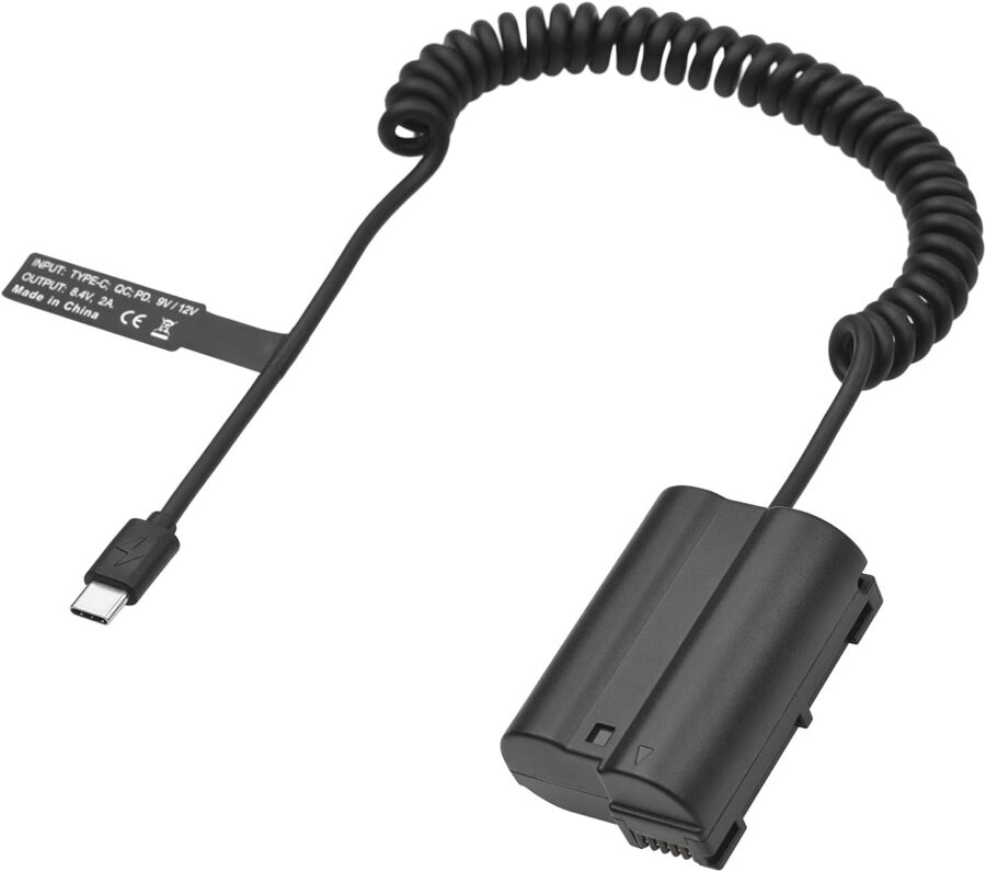 Type C to Nikon EN-EL15 dummy battery - Image 12