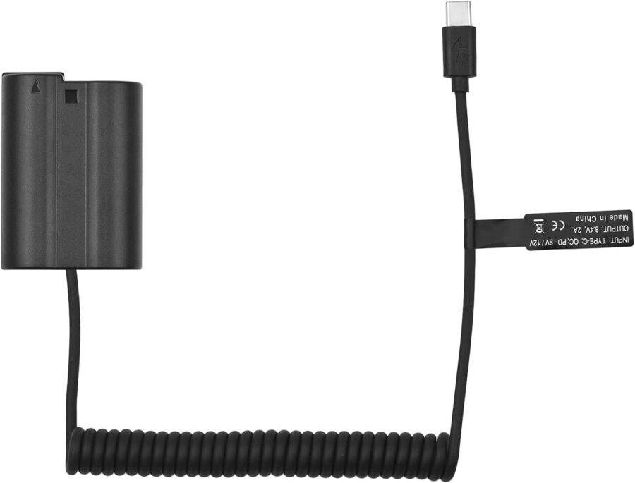 Type C to Nikon EN-EL15 dummy battery - Image 5