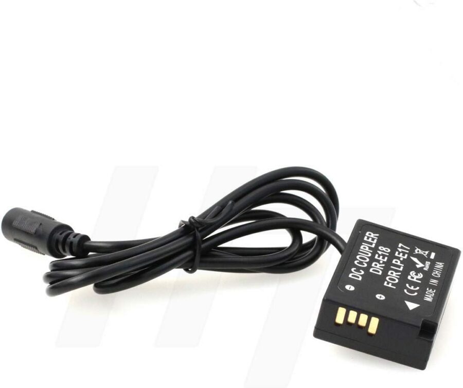 Type C to LP-E17 Canon Dummy Battery
