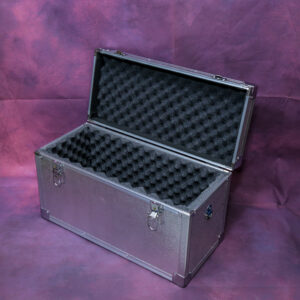 Aluminum  camera case, portable storage carrying case with padded foam flight case