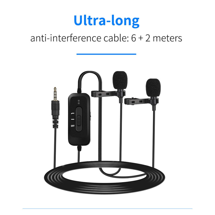 MAMEN KM-D2 Pro Dual Lavalier Microphone for sale in Nairobi - Image 7