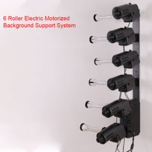 6 Roller Electric Automatic Motorized Background Backdrop Holder Support System