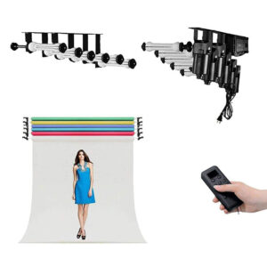 6 Roller Electric Automatic Motorized Background Backdrop Holder Support System