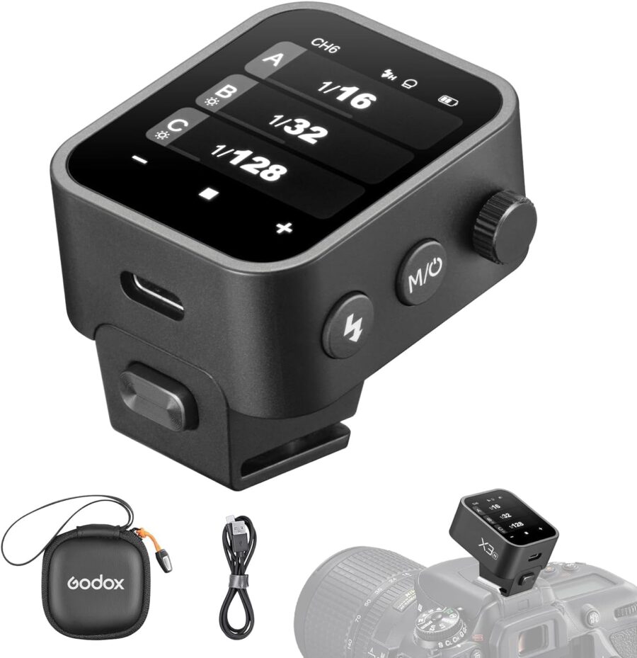 Godox X3-NIKON Touchscreen TTL Wireless Flash Trigger - Image 7