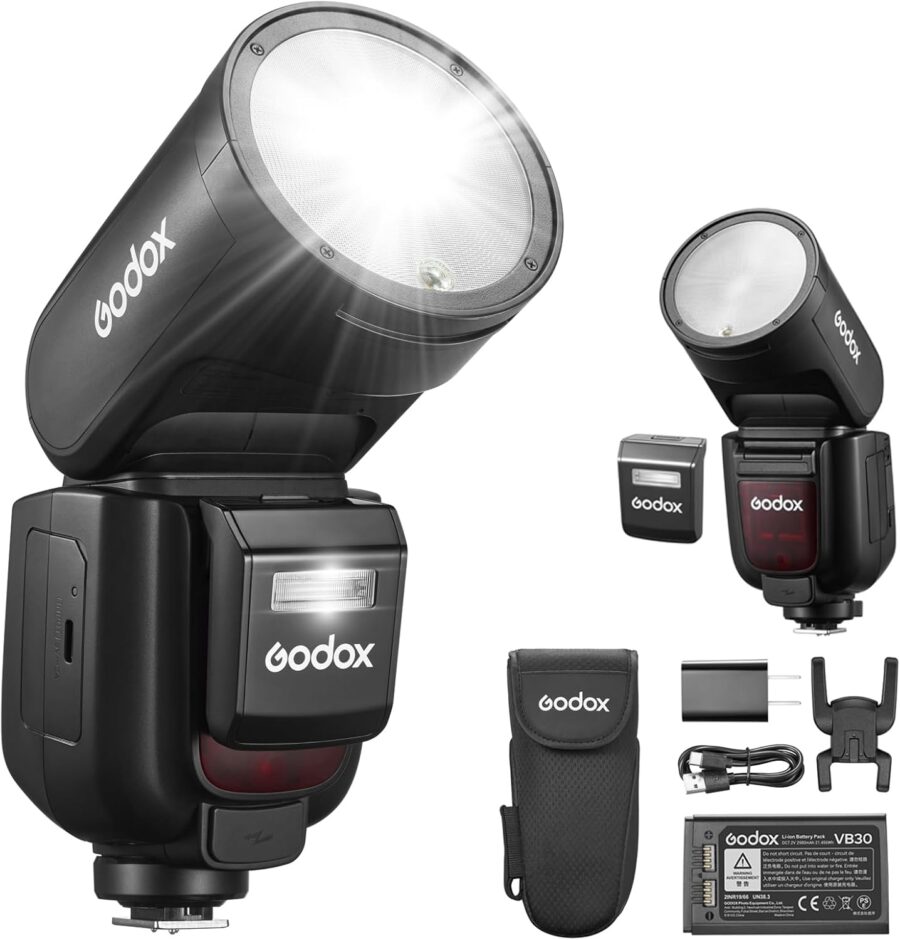 Godox V1Pro Nikon Speedlight Flash Kit - Image 17