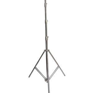 QIHE J288S Heavy Duty Photography Silver Light Stand 2point8metres