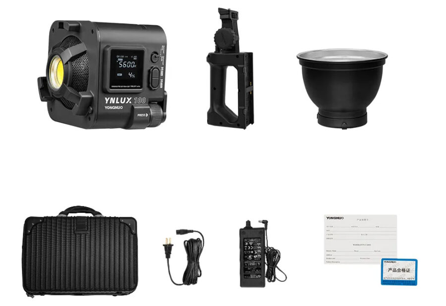 YONGNUO YNLUX100 RGB LED VIDEO LIGHT - Image 2