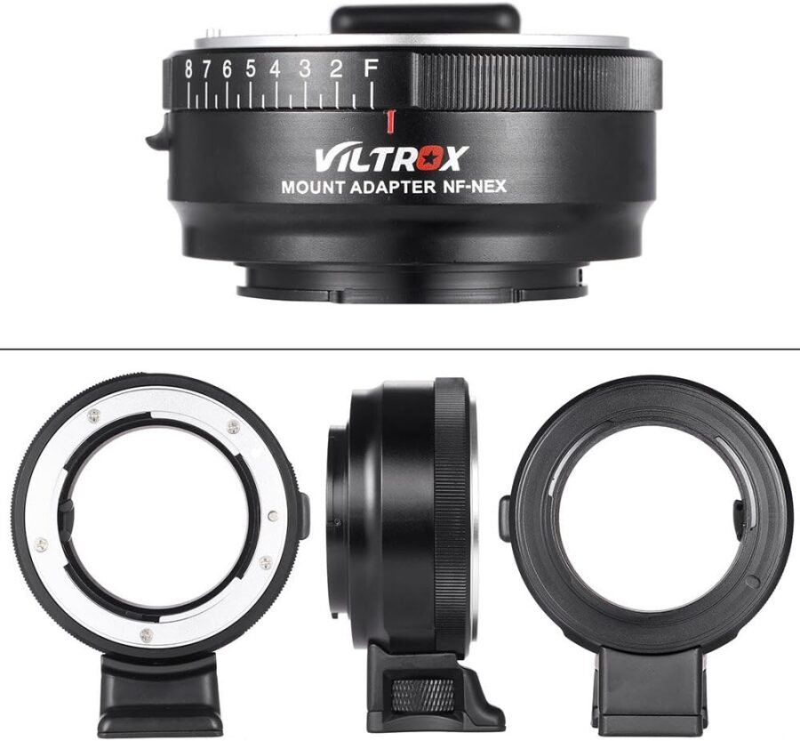 Viltrox NF NEX Manual Focus Lens Mount Adapter for Nikon