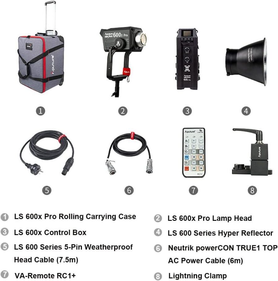 Aputure LS 600x Pro 600W Bi Color LED Video Light