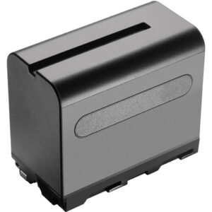 NP F970 6600mAh Battery NPF970 6600mAh Replacement Battery for Sony NP F550 F570 F750 F770 F950 F960 F970 use with Monitors LED Video Lights Camcorders
