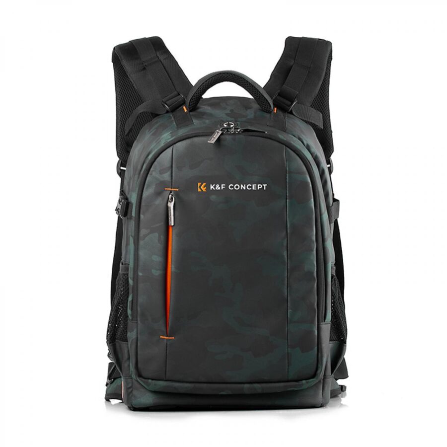 K&F Camera Bag Large Multifunctional Digital SLR Camera Backpack Suitable for Outdoor Travel Photography 31*24*46cm - Backpack 23L Nature Wander 06 (Camouflage)