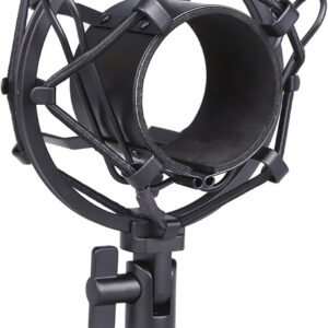 Koolertron Microphone Shock Mount - Universal Anti-Vibration Mic Holder