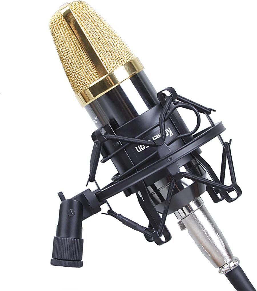 Koolertron Microphone Shock Mount - Universal Anti-Vibration Mic Holder
