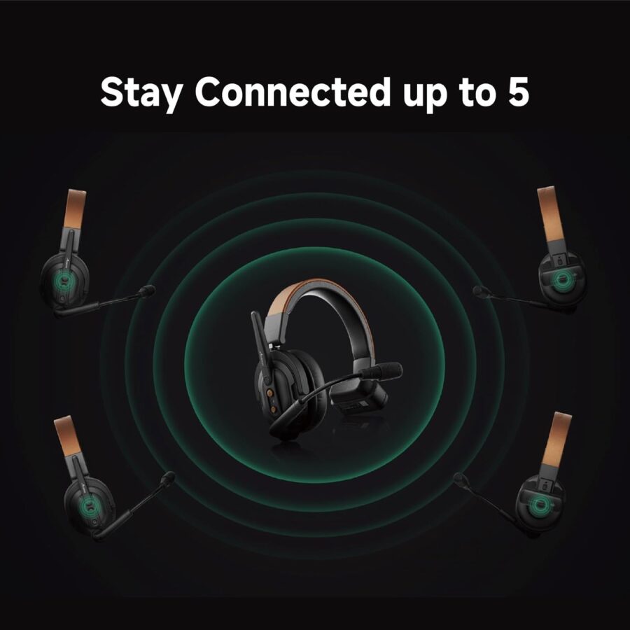 Accsoon Como SE 5 Person Wireless Intercom Headset System