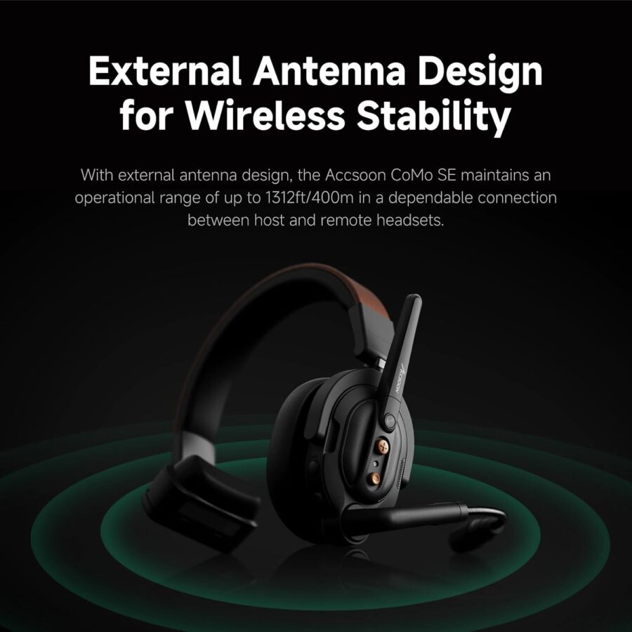 Accsoon Como SE 5 Person Wireless Intercom Headset System