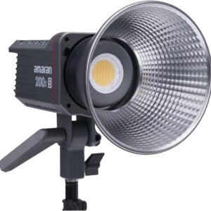 Aputure Amaran 200X S LED Video Light 200W Bi Color 2700 to 6500k Bowens Mount Continuous Light Bluetooth App Control Silent Fan