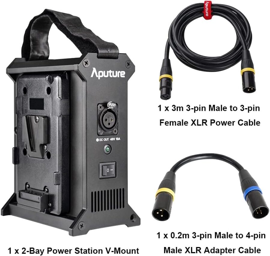 Aputure 2 Bay Battery Power Station