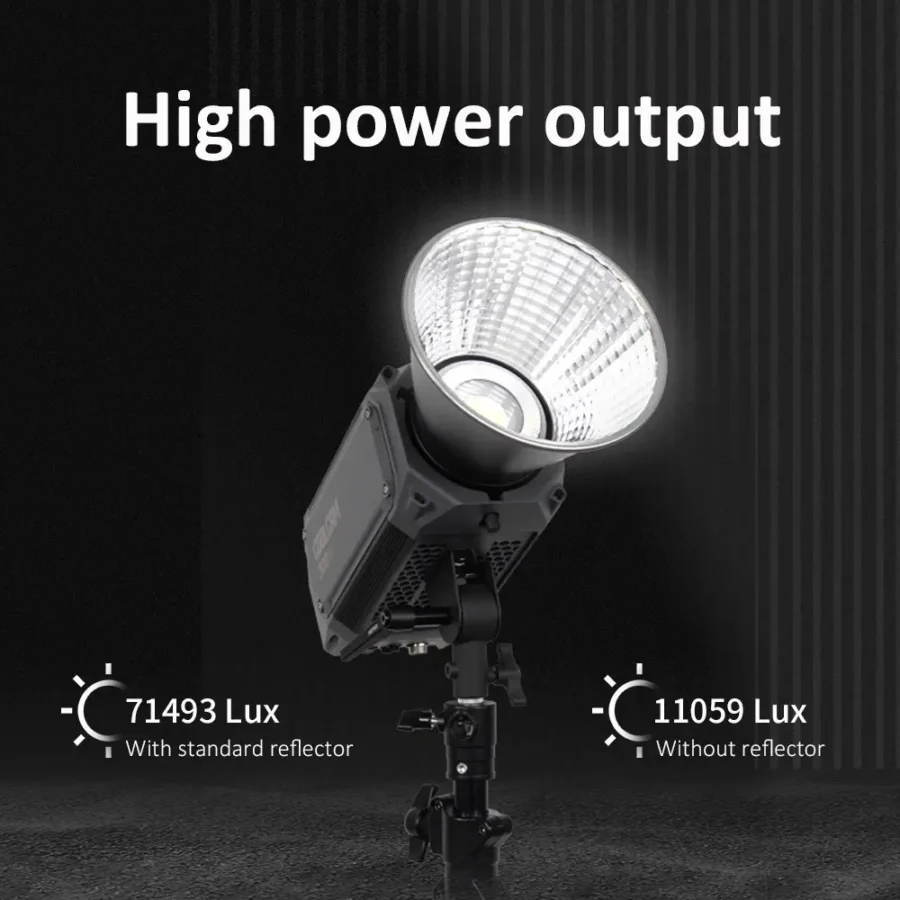 310W COOLCAM 300D Daylight 5600K LED monolight for live photography and video shooting